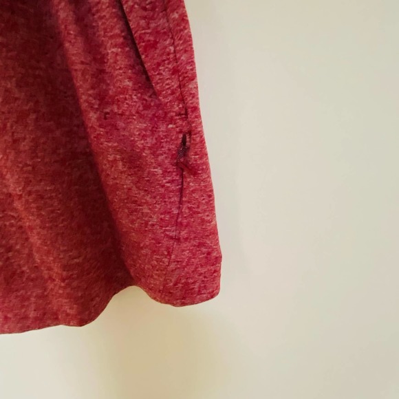 LULULEMON Mens HDSR Heathered Red Surge Warm Half Zip LS Training Top Medium - Picture 7 of 13